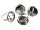 2 Ringrohlinge silberfarben platiniert für 18 mm Cabochons