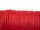 10 m Polyesterkordel gewachst rot 1 mm