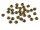 30 Zwischenperlen 6 mm antik bronzefarben
