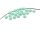 50 Glasschliffperlen in light emerald, 4mm