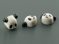 4 Cabochon als Panda