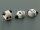 4 Cabochon als Panda