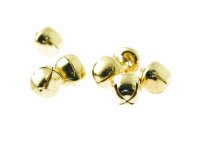 Glöckchen 10mm in goldfarben 30 Stück
