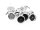 Ohrstecker in silberfarben für 10 mm Cabochon 10 Stück