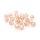 Glasschliffperlen in light Peach 8 mm 20 Stück