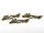 6 Verbinder "Love" in antik Bronze