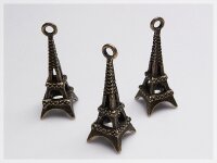 8 Eiffeltürme in vintage Bronze