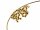 100 kleine Zwischenperlen in goldfarben, 3 mm