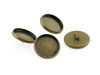 Rahmen als Knöpfe in antik Bronze für 14 mm...