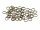100 runde Biegeringe in antik Bronze 6 x 0,7mm