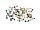 100 Strasssteine in bunt, 2,5 mm