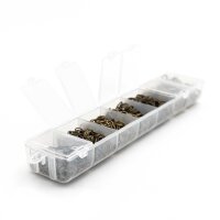 Sammelbox mit Biegeringen in antik Bronzefarben in 7...