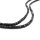 Glasschliffperlen Würfel in schwarz 6mm 20 Stück