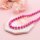 Glaswachsperlen Pink 8mm 40 Stück