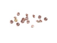 Strasssteine in lachsfarben 2,5 mm 50 Stück