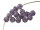 10 Glasschliffperlen in violett, 8 mm