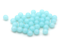 20 Glasperlen in Edelsteinoptik in mint, 8 mm
