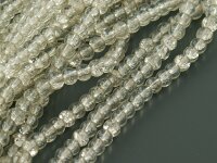 runde Crackle Glasperlen transparent 4 mm 200 Stück