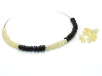 Rocailles Perlen in creme, 4 mm, 24 Gramm