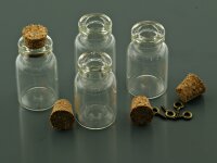 4 mittlere, befüllbare Flaschen