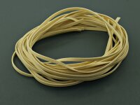5 Veloursbänder je 1 m in beige