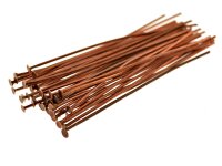 70 Nietstifte in antik Kupfer, 5 cm