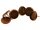 Ohrstecker in antik kupferfarben für 10 mm Cabochons, 10 Stück