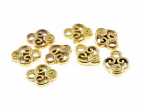 20 Verbinder in antik goldfarben