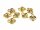 20 Verbinder in antik goldfarben