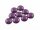 10 Resincabochons im Cateye-Design in lila, 10 mm