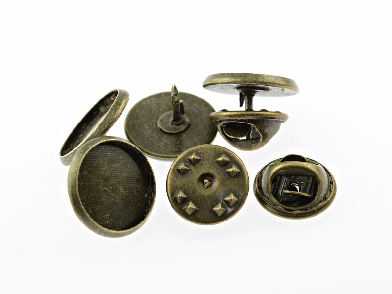 4 Pin Fassung für 12 mm Cabochon