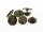 4 Pin Fassung für 12 mm Cabochon