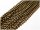 1 m Kugelkette antik bronze 3 mm