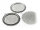 2 Rahmen in antik silberfarben für 30 mm Cabochon