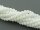 30 Glasschliffperlen in weiß, 4 mm