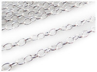 2 m Gliederkette silberfarben
