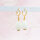 tropfenförmige Lampworkperlen 16 x 11 mm in hellem Grau 8 Stück