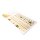 1 Set abwaschbare Tattoos in gold- und silberfarben