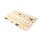 1 Set abwaschbare Tattoos in gold- und silberfarben
