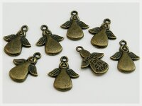 10 Engel in vintage Bronze "made for an angel"