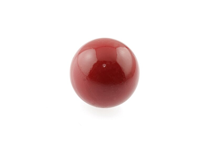 rote Klangkugel aus Messing, 16 mm