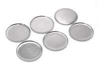 Rahmen aus 316 Edelstahl für 18 mm Cabochons 6...