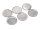 Rahmen aus 316 Edelstahl für 18 mm Cabochons 6 Stück