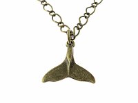 4 Anhänger "Mermaid" in antik bronzefarben