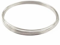 20 Windungen memory Wire, Spiralarmband in silberfarben...