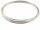 20 Windungen memory Wire, Spiralarmband in silberfarben platiniert