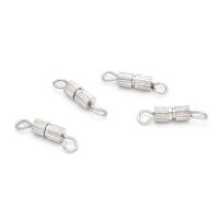 Schraubverschlüsse aus Messing 13,5 mm Platin 4...