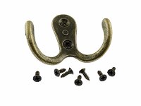 50 Schrauben in antik bronzefarben, 8 mm
