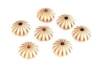 10 Melonen in creme bronzefarben, 15 mm