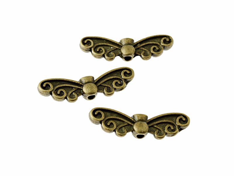 8 Engelsflügel in antik bronzefarben